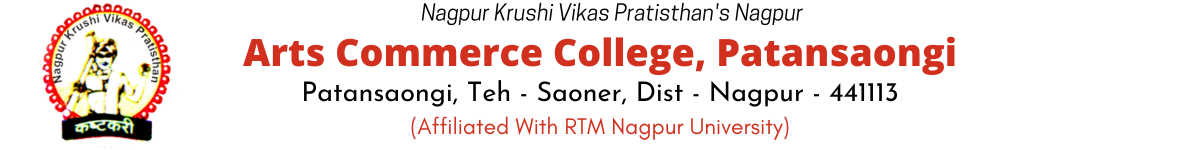 Arts Commerce College, Patansaongi Logo